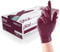 Unigloves Burgundy Pearl Guanti Monouso in Nitrile - Resistenti, Senza Polvere e Senza Lattice - Adatti per uso Sanitario, Alimentare e Professionale - Confezione da 100, Borgogna , Taglia S (GP0122)