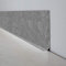 99 DECO Plinthe PVC Lot de 10 Blanche (Gris (Laisse Béton) - Lot de 10)