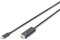 Digitus Cavo adattatore USB 3.2 Gen2-2,0 m - Da USB C (M) a HDMI Tipo A (M) - 10 Gbit/s - Cavo monitor - Nero