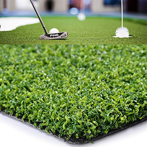 Golf Putting Green Turf 5x10 ft Multi-use Artificial Grass Carpet Indoor Outdoor Rug, Golf Hitting Practice Mat in Home, Backyard, Custom