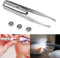 Swiftswan Outil d'épilation à LED pour sourcils, épilateur facial portable en acier inoxydable, pince à épiler, outil de beauté de maquillage