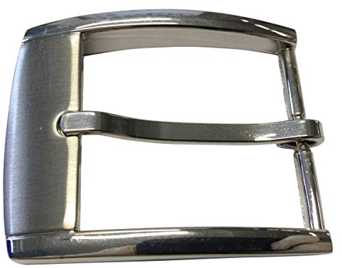 BELTINGER Gürtelschnalle 3,5 cm | Gürtelschnalle 3,5 cm | Buckle Gürtelschließe 35mm Massiv | Dorn-Schließe | Für Wechselgürtel 3.5cm | Silber