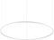 Ideal Lux ORACLE Ringintegrierte LED-Pendel-Deckenleuchte Weiß 150cm 4000K