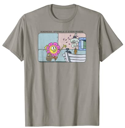 SpongeBob SquarePants and Squidward Kindness Meme T-Shirt