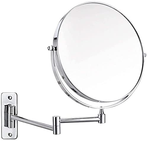 ATAAY Miroir de Salle de Bain Propre et Lumineux Coiffeuse Pliable près du Miroir Miroir | Miroir Mural de Salle de Bain Haute définition Double Face