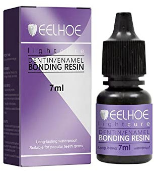 Generic 7ml Tooth Gem Glue, UV Light Hardening, Purple, Dental Adhesive