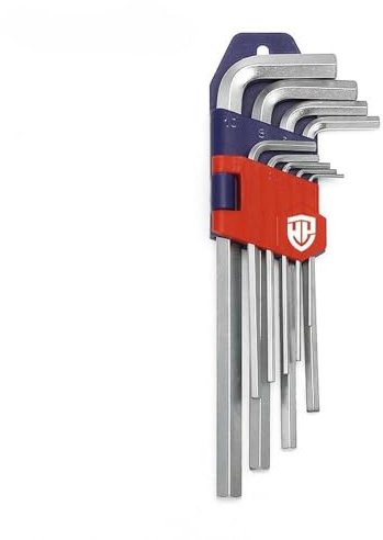 WORKPRO WP222004 9-teiliges CR-V Langes metrisches professionelles Inbusschlüssel-Satz