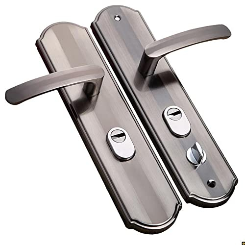 FLOAPA Türschlösser for Schlafzimmer Anti-Diebstahl-Griff Hand Universalgriff - Türschloss Zubehör Soli verdickte Platte. Griffe für Garderobentüren
