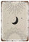 Retro Metall Blechschild Sonne und Mond Sterne Neutral Wandkunst Boho Wohnkultur für Zuhause Bar Pub Shop Dekorationen Esszimmer Küche Kaffee Vintage Schild Geschenk 20,3 x 30,5 cm