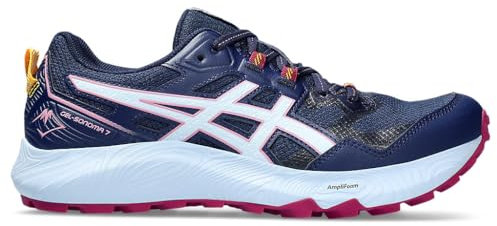 ASICS Femme Gel-Sonoma 7 Sneaker, Blue Expanse/Light Blue, 41.5 EU