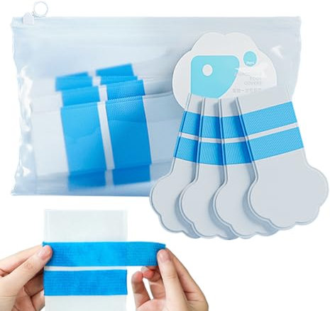 Tioheam Stivaletti per Cani Impermeabili,Scarpe per Animali Domestici Protezione per Le Zampe | 20 Pezzi di Scarpe per Animali Domestici, Copri Zampe Impermeabili con Cinturino Regolabile per Cani