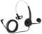 Telephone Headset, H360 2.5 Business Headset 2.5mm Telephone Headset on Ear Headphones with HD Mic for Call Center Customer Service Office