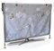 YNZUNMY Tv Abdeckung Outdoor,Outdoor Tv Abdeckung TV-Staubschutz Luxus Wetterstaubdicht Protect Plasma-Fernseher Tischläufer Stoff Tischset Mat Kissenbezug(Light Grey,50 inch)
