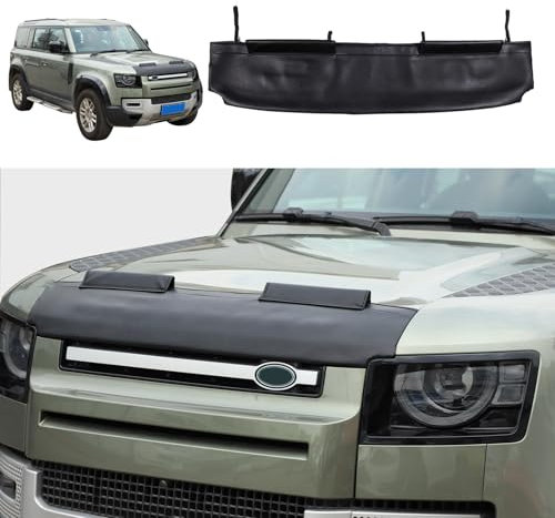 Hauben-BH, Nasenmaske, kompatibel mit L@nd Rover Defender 110 2020–2024, Motorhaubenschutz, Motorhauben-BH, Außenzubehör (Stil A)