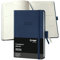 SIGEL C2663 Wochenplaner Wochenkalender 2026, ca. A6, dunkelblau, Hardcover, 176 Seiten, Gummiband, Stiftschlaufe, Archivtasche, aus nachhaltigem Papier, Kalenderbuch Conceptum