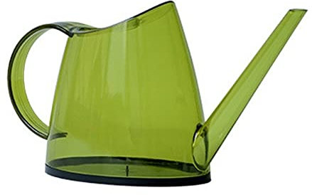 UWLFFLWZ Regadera Bonsai 1.4L Riego Puede Transparente Longitud Larga hervidor nórdico Estilo jardín Maceta for Plantas de Bonsai al Aire Libre Interior Regadera(Army Green)