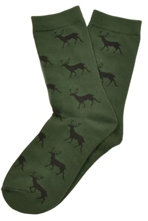 KRAWATTENDACKEL Hirsch-Socken Business-Socken Unisex Damen & Herren | Jagd/Jäger