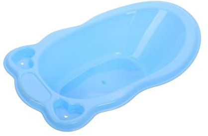 DRESSOOS Miniatur Puppenbadewanne Spielzeug Für Junge Mädchen Leichte Und Tragbare Kunststoff Badewanne Mit Zubehör Für Rollenspiele Und Badespaß Für Puppenhaus Und Miniatur Möbel