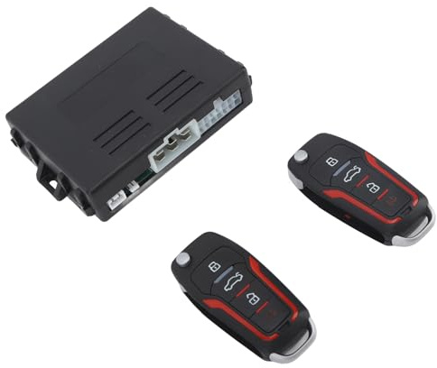 Generic Car Security Alarm System Keyless Central Lock Universal Remote Control Anti Theft Immobiliser for Cars Fast Start Kit Efficiently Protects Vehicles