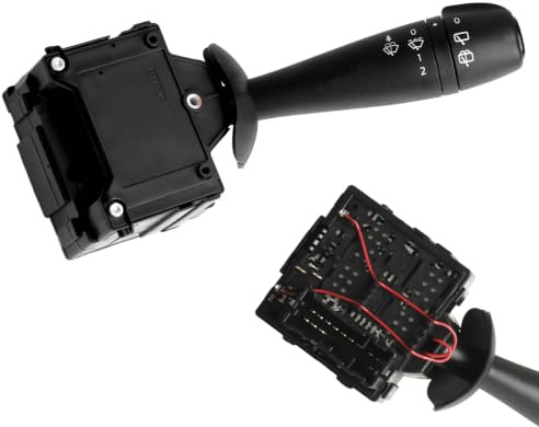 255679326R Wiper Stalk Steering Column Switch | Turn Signal Switch Combination Switch for Dacia Sandero II Logan Dokker Lodgy Renault Clio IV 8201168008 251696