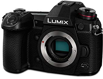 Panasonic DC-G9EG-K Lumix G Systemkamera (20 MP, 4K/6K, Dual I.S., OLED-Sucher, WiFi, Staub und Spritzwasserschutz, schwarz)
