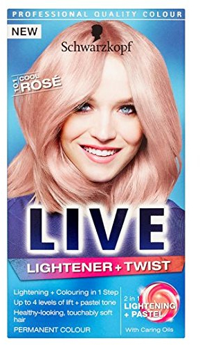 Live Colour Lightener+Twist 101 Cool Rose