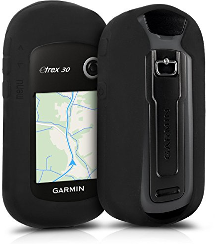 kwmobile Hülle für Garmin eTrex 10/20/30/201x/209x/309x Schutzhülle - Hülle für GPS Handgerät - Case in Schwarz