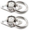 SeeRaphee M8 Anclaje para Montaje en Pared de Techo Ancla Resistente con Anillo de 5/16 8mm Acero Inoxidable 304 (2 Piezas)