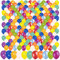 Playtastic Helium Luftballon: 200er-Megapack bunte Luftballons, bis 30 cm (Partyartikel, Ballon, aufblasbar)