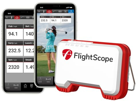 FlightScope Mevo - Tragbarer persönlicher Launch-Monitor für Golf