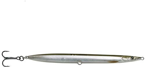 Savage Gear Sandeel Pencil 12.5 cm 19 g Sea Trout Bait, Colour: Sandeel Ghost