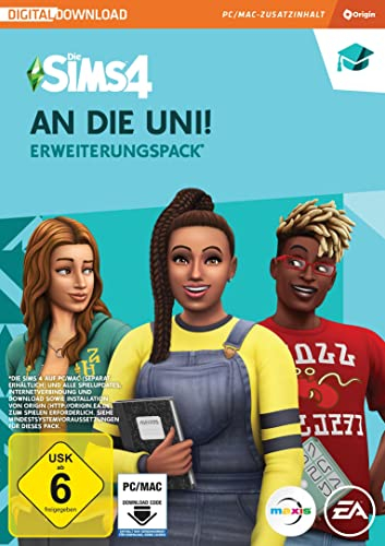 Die Sims 4 An Die Uni ! (EP8) Erweiterungs-Pack PCWin-DLC |PC Download Origin Code |Deutsch