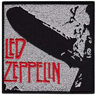 Led Zeppelin First Album Rockband Distintivo Ricamato Applicazioni Il Ferro Sulla Toppa Patch Accessorio