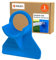SOLIDfy® - [1x] Pool Schlauchhalter 26mm - 46mm | Schlauchhalterung für Intex, Bestway, Hecht | auch mit Adapter B und Absperrventil Rohrhalter 32mm 38mm Knickschutz in blau