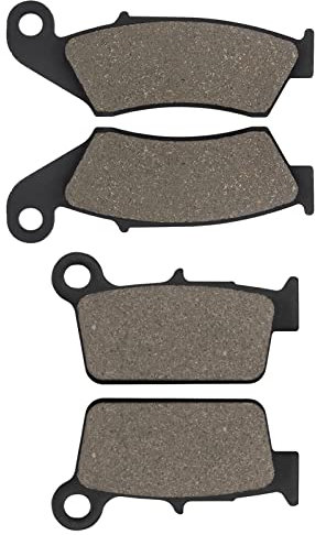 Cnornus Plaquettes de Frein Avant et Arrière pour YAMAHA YZ 125 WR 250 F 2003-2013 WR250 R 2008-2019 YZ 250 YZ250 F WR 450 F 2003-2015 pour GAS-GAS EC 125/200/250/300 2009-2015