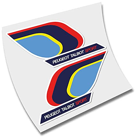 Adesivo in vinile adesivo adesivo Peugeot TALBOT SPORT RACING PTS RALLY 206 106