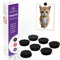Nekava 21 Stück Schwarze Magnete für Magnettafel, Whiteboard, Pinnwand oder Kühlschrankmagnet. Ø 30 mm. 800g Haftkraft (ca. 10 A4 Seiten)