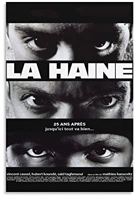 JILIP La Haine 90er-Jahre-Filmposter (3) Poster, Gemälde, Leinwand, Wandkunst, Wohnzimmer, Poster, Gemälde, 30 x 45 cm