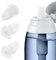 Oxyooh Beißventil Ersatz für Brita Wasserflasche, 3 Stück Silikon Mundstück Ersatz Kompatibel mit Brita Wasserfilter Flasche Mundstück Teile Anzug für Brita Flasche Ersatzteile
