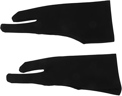 Ciieeo 3st Kunst Handschuhe Zeichenbretter Künstlerhandschuhe Fäustlinge Handschuhe Zum Zeichnen Von Tablets Stift-Display-handschuh -Stoff Fingerhandschuhe Fehlervermeidung Student