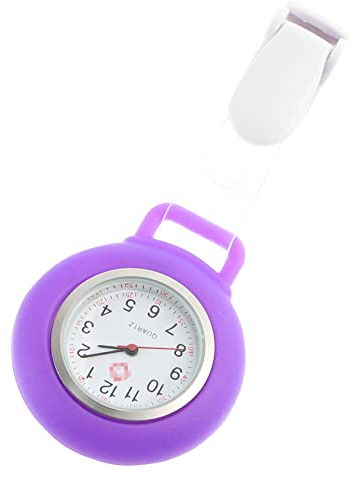 Mikikit Multi-Funktion Uhr Mit Clip Tragbare Krankenschwesteruhr Praktisches Zubehör Für Pflegekräfte Elegantes Design Für Medizinisches Personal
