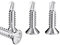 60 PCS Stainless Steel Self Drilling Self Tapping Metal Screws for Iron Sheets, Furniture, Steel Tiles (M4.8 * 19mm)