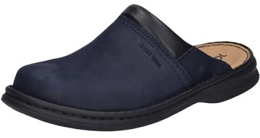 Josef Seibel Herren Clogs Max, Männer Slipper,Weite G (Normal),Freizeitschuhe,Schlupfschuhe,schluepfschuhe,Slip-ons,Ocean,46 EU