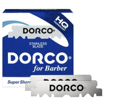 100 x Dorco Blue Rasierklingen