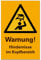 Warnung Hindernisse im Kopfbereich Schild Hinweisschild PVC 300 x 200 x 3 mm Vorgebohrt B1-Zertifiziert