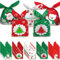 30 Weihnachten Geschenkbeutel Weihnachtstüte Partytüten Geschenktüten Tüten Süßigkeiten Süße Taschen Mitgebsel Beutel Kekstüten Geschenktüte für Kinder Verpacken