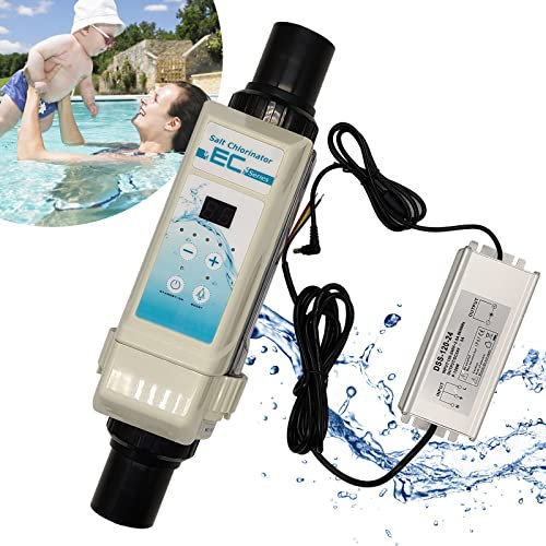 Máquina de Cloro Salado para Piscina, 8 g/h 12 g/h 16 g/h 20 g/h Electro Natación Industrial Eliminar inyector de dióxido de Cloro Generador de máquina de Cloro Sal, 8 g/h