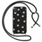 Foonary Handykette Hülle mit Band für Samsung Galaxy A50 / A30S /A50s 6,4 Handyhülle, Aesthetic Design Kette Necklace Case mit Kordel zum Umhängen Silikon Schutzhülle Cover Schnur, Smile Blumen