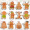 YeahBoom 24Pack Haftnotizen Weihnachten,Mini Haftnotizen Weihnachten,Sticky Notes Weihnachten,Haftnotizen Klebezettel Weihnachten,Weihnachtliche Haftnotizen,Weihnachten Notizblock,Weihnachtsnotizen