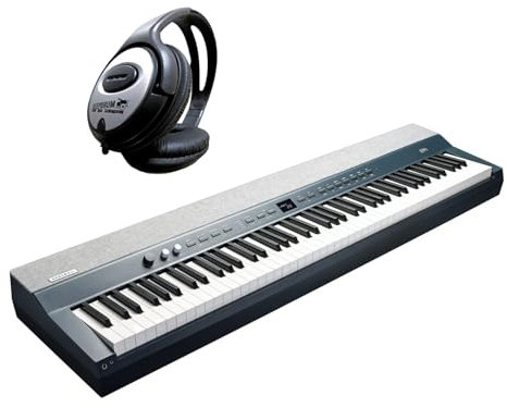 Kurzweil KAP1-KB Professionelles Stage Piano Keyboard Blau 88 Tasten mit keepdrum Kopfhörer